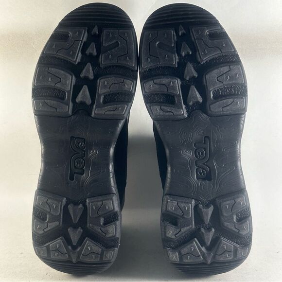 Teva Geotrecca RP Mid Waterproof Hiking Boot Black Gray Womens Size 7 - Picture 9 of 10